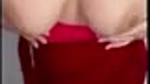 Tombul teyze misafir odasında olay yarattı